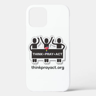 Case-Mate iPhone Case Boîtier Think+Pray+Act pour iPhone 12