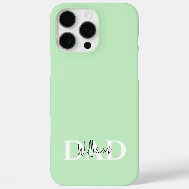 Coques Case-Mate iPhone Bold Pastel DAD | Cadeau de la Fête des Pères (Verso)