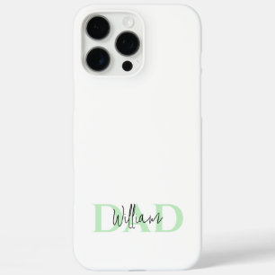 Coque iPhone 16 Pro Max Bold Pastel DAD   Cadeau de la Fête des Pères