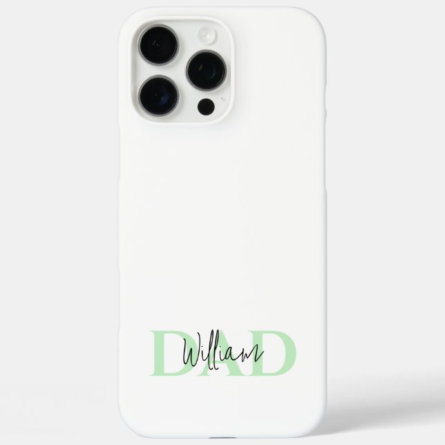Coques Case-Mate iPhone Bold Pastel DAD | Cadeau de la Fête des Pères (Verso)