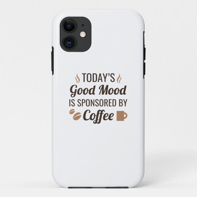 Coques Case-Mate iPhone Bon café d'humeur (Dos)