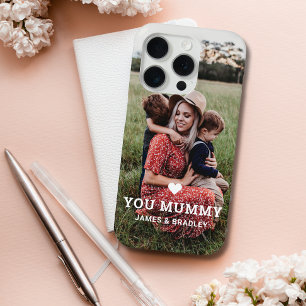 Coque Case-Mate iPhone BON COEUR VOUS AIME MUMMMY Fête des Mères Photo