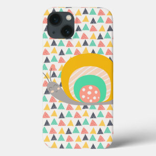 iPhone 13 Case Bon escargot sur les triangles