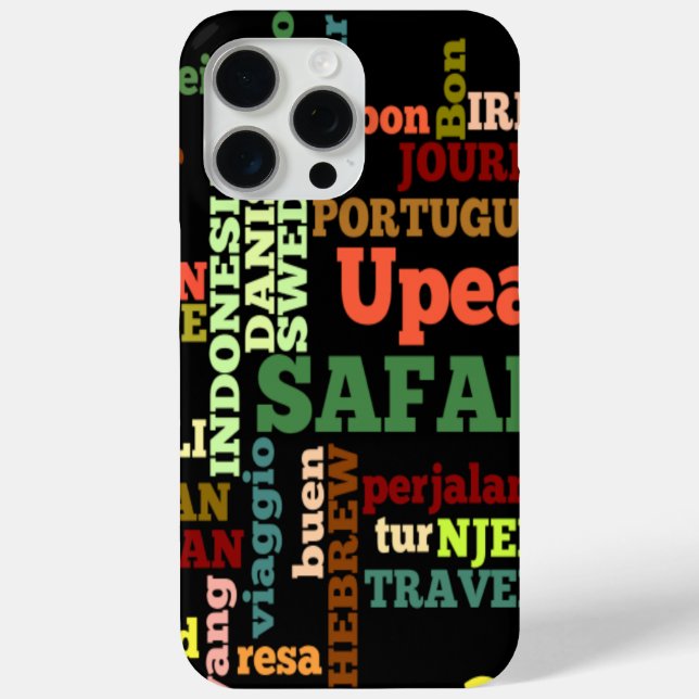 Coques Case-Mate iPhone Bon Italian Irish Safari Hapanese Voyage (Verso)