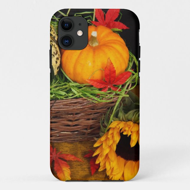 Coques Case-Mate iPhone Bon thanksgiving de récolte d'automne (Dos)