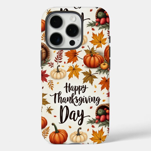 Coques Case-Mate iPhone Bon thanksgiving jour Coque-Mate iPhone 16 Pro Pho (Verso)