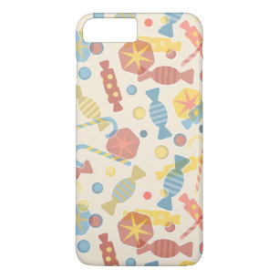 Coque iPhone 8 Plus/7 Plus Bonbons et motif de sucrerie