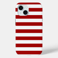 Bonbons foncés Pomme rouge et blanc rayures