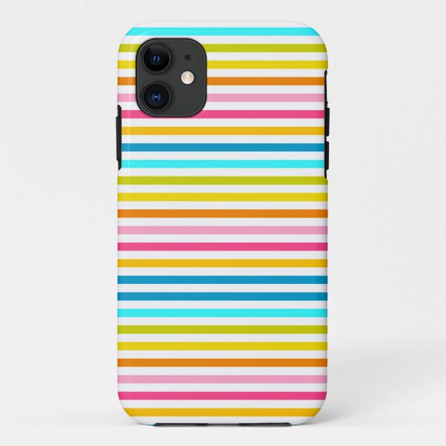 Coques Case-Mate iPhone bonbons rayures été printemps style chic (Dos)