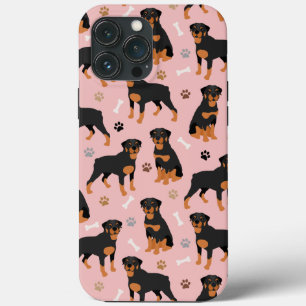 Case-Mate iPhone Case Bones et pattes de chien Rottweiler
