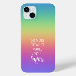 Coque Case-Mate iPhone Bonheur arc-en-ciel