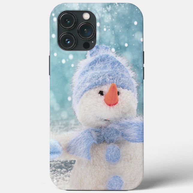 Coques Case-Mate iPhone Bonhomme de neige (Verso)
