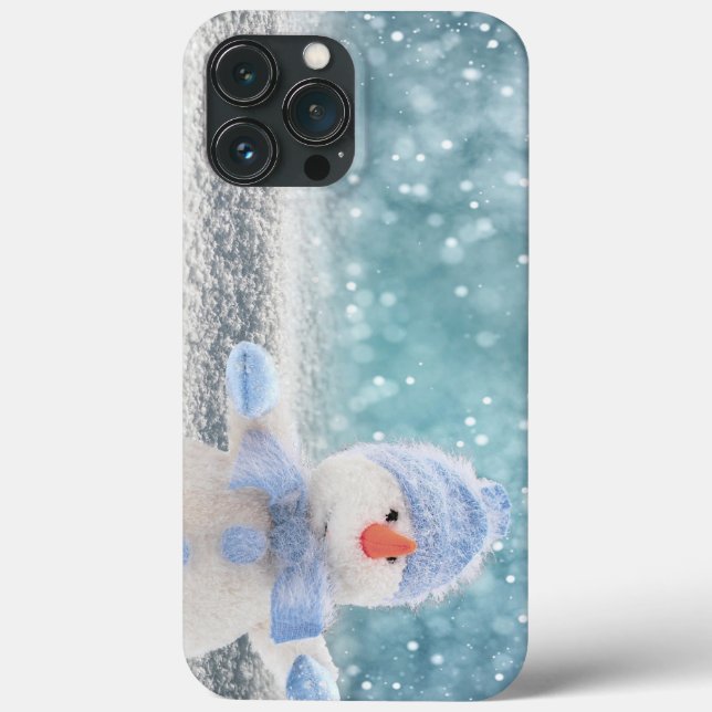 Coques Case-Mate iPhone Bonhomme de neige (Verso)
