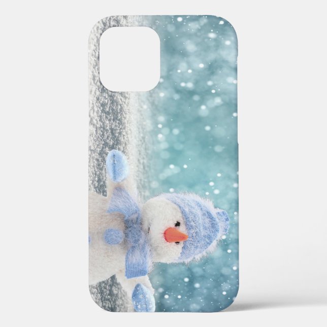 Coques Case-Mate iPhone Bonhomme de neige (Verso)