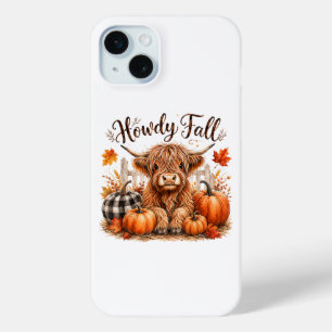 Coque Case-Mate iPhone Bonjour automne vache des Highlands Bonne Action d