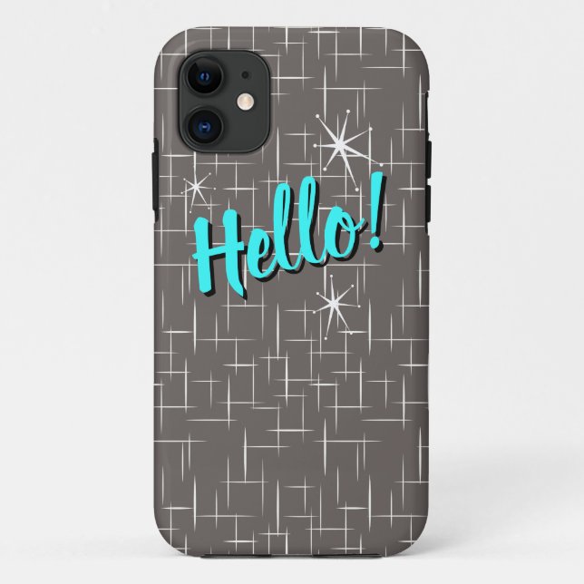 Coques Case-Mate iPhone Bonjour ! Coque-coque iphone (Dos)