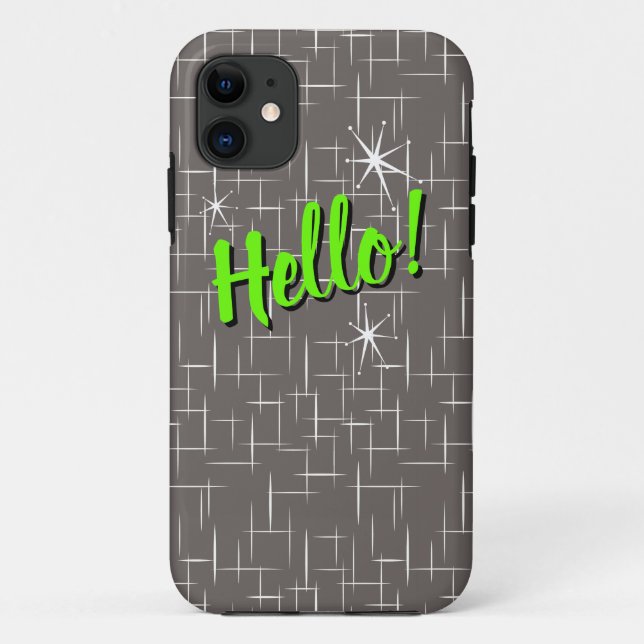 Coques Case-Mate iPhone Bonjour ! Coque-coque iphone (Dos)