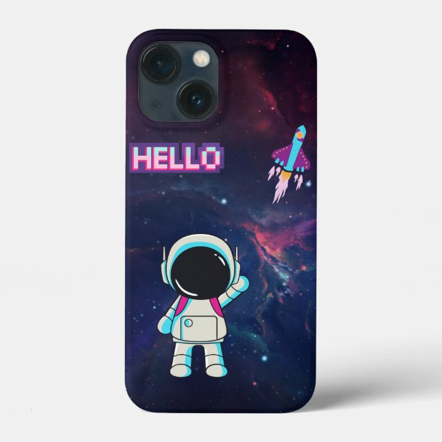 Coques Case-Mate iPhone Bonjour de l'espace. (Verso)