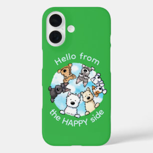 Coque Pour iPhone 16 Bonjour Du Côté Heureux