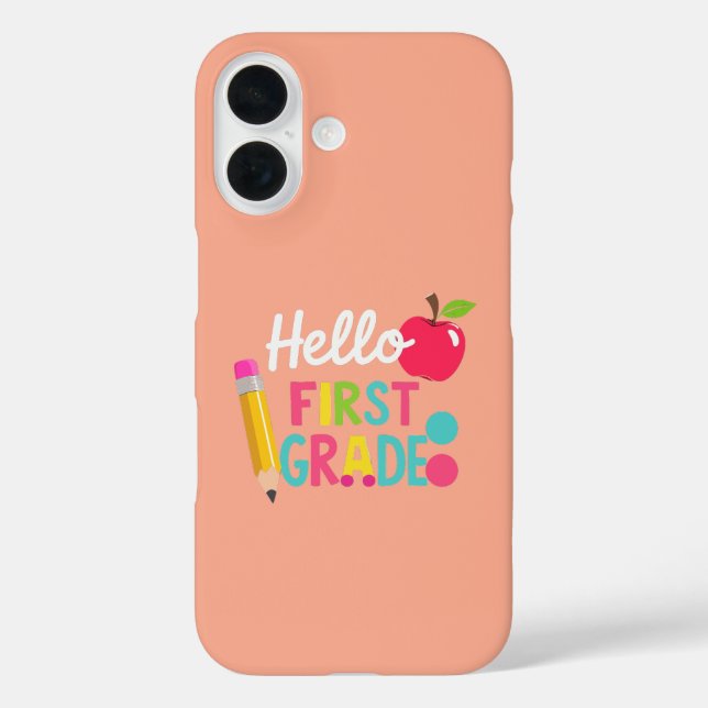 Coques Case-Mate iPhone Bonjour Équipe Première Année 1ère Année Retour à  (Verso)
