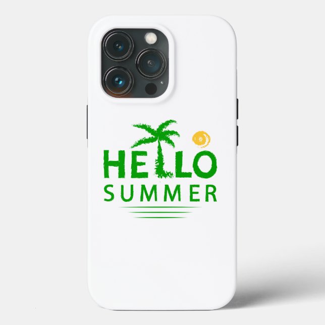 Coques Case-Mate iPhone Bonjour été (Verso)