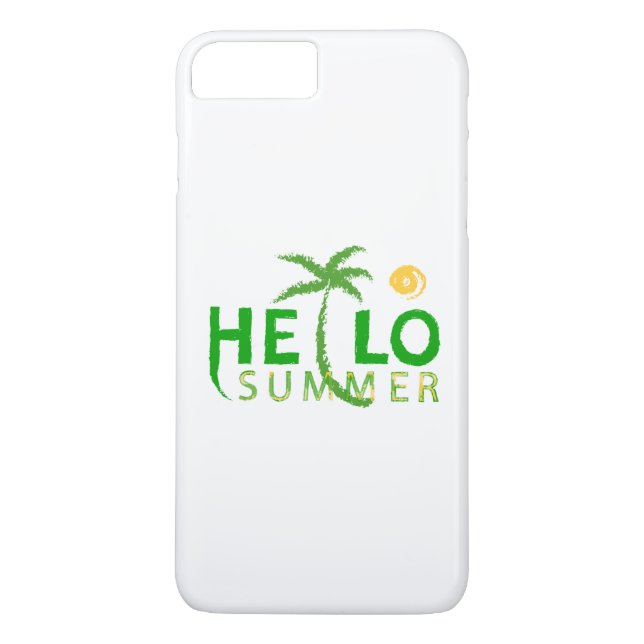 Coques Case-Mate iPhone Bonjour été (Dos)
