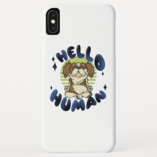 Case-Mate iPhone Case Bonjour humain Chien de yoga méditant
