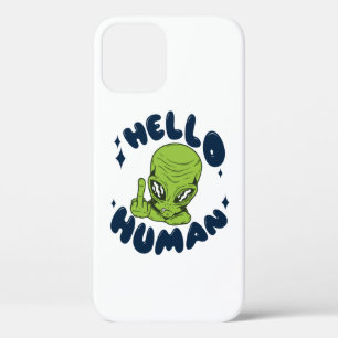Case-Mate iPhone Case Bonjour humain drôle d'Alien