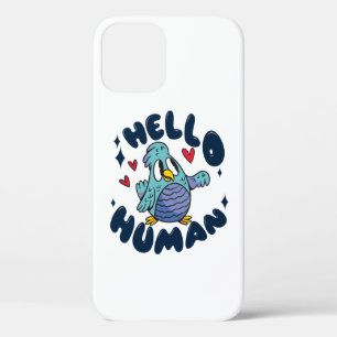 Case-Mate iPhone Case Bonjour humain oiseau mignon