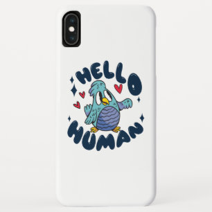 Case-Mate iPhone Case Bonjour humain oiseau mignon
