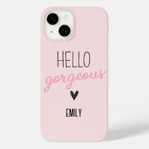 Coque Case-Mate iPhone Bonjour magnifique mignonne