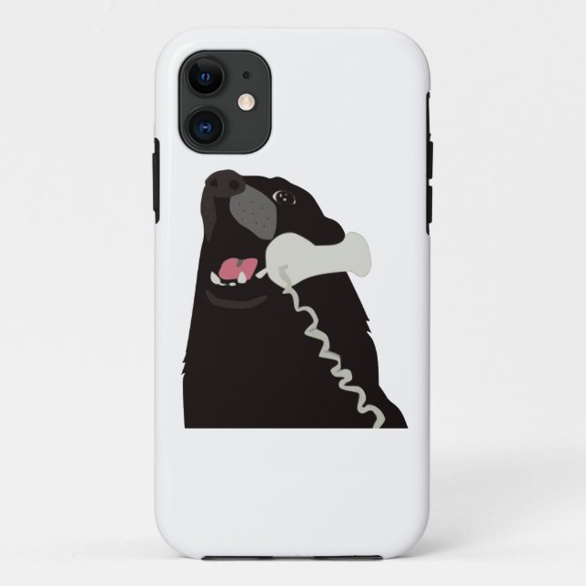 COQUES Case-Mate iPhone BONJOUR OUI C'EST CHIEN (Dos)