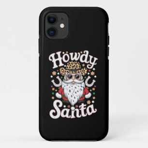 Case-Mate iPhone Case Bonjour Santa Cowboy Occidental Cadeau de Noël de 