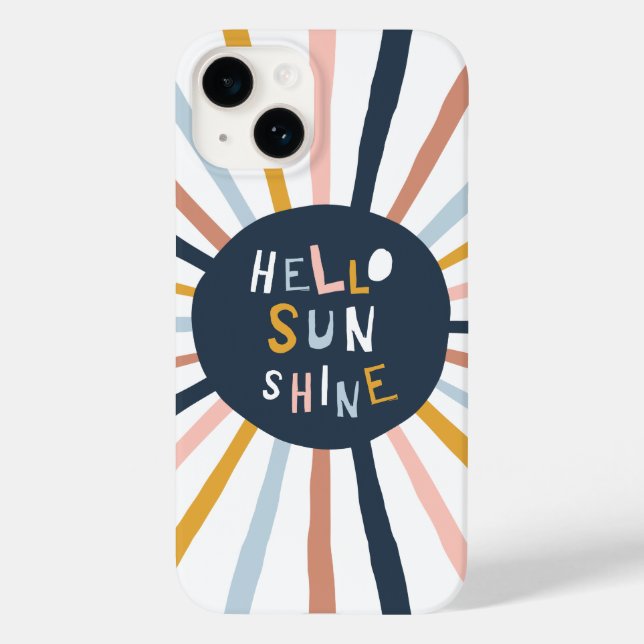 Coques Case-Mate iPhone Bonjour Sunshine (Verso)