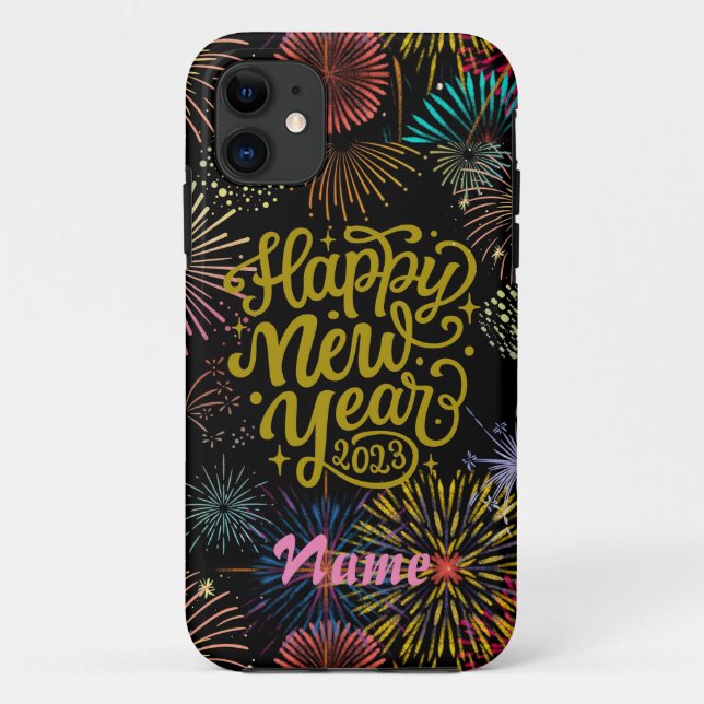 Coques Case-Mate iPhone Bonne année 2023 Thunder_Cove (Dos)