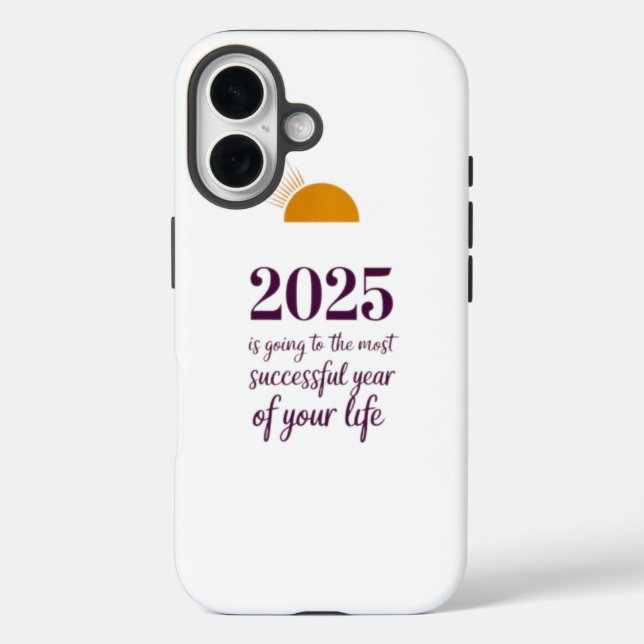 Coques Case-Mate iPhone Bonne année 2025 (Verso)