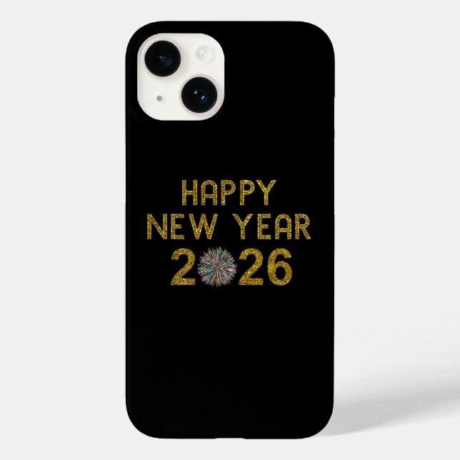 Coques Case-Mate iPhone Bonne année 2026 (Verso)