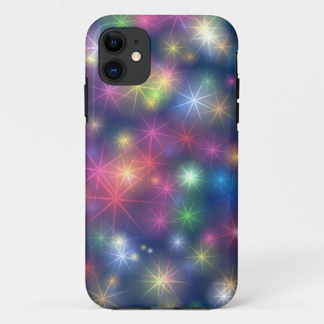 Coques Case-Mate iPhone Bonne année Parties scintillant des étoiles (Dos)