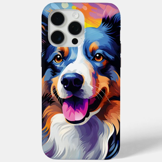 Coques Case-Mate iPhone Bonne aquarelle Sunny Puppy (Verso)