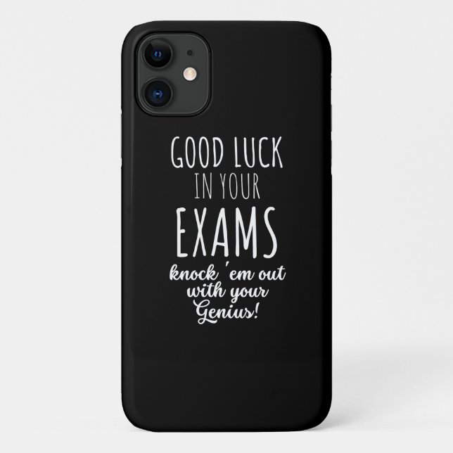 Coques Case-Mate iPhone bonne chance à vos examens (Dos)