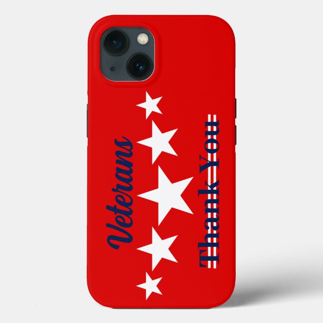 Coques Case-Mate iPhone Bonne fête des anciens combattants (Verso)