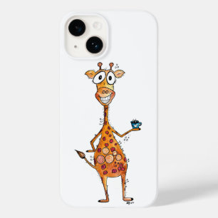 Coque Case-Mate iPhone Bonne Giraffe Whimsical Boire Café