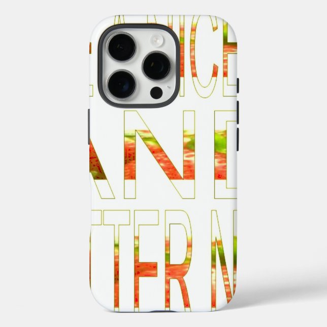 Coques Case-Mate iPhone Bonne Journée & une Meilleure Nuit | Art Textuel M (Verso)
