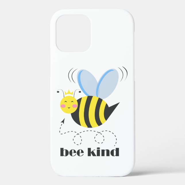 Coques Case-Mate iPhone Bonne princesse d'abeille avec couronne et slogan  (Verso)