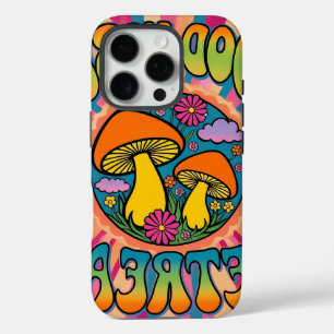 Coque iPhone 16 Pro Bonnes vibes battre le champignon