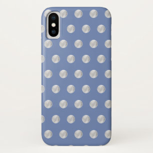 Coque iPhone X Bons pois en argent