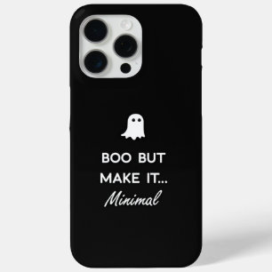 Coque Case-Mate iPhone Boo, Mais Rendre Minimal Ghost Phone Case