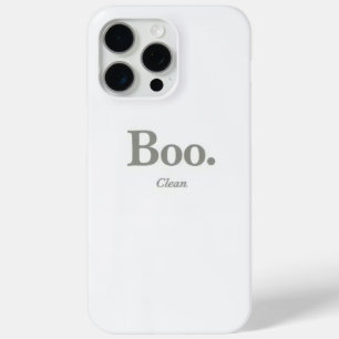 Coque Case-Mate iPhone Boo. Nettoie. Boîtier téléphonique minimaliste Hal