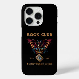 Coque Case-Mate iPhone Book Club Dragon for Imaginaire Lovers Texte perso