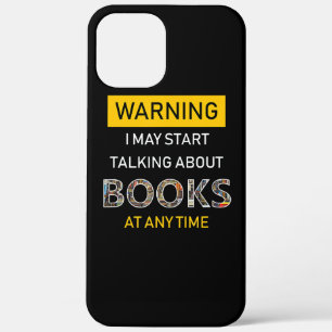 Case-Mate iPhone Case bookworm avertissement drôle livre lecture nerds